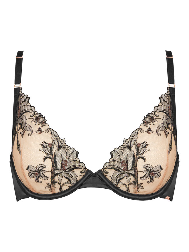 Hunkemöller Hunkemöller Grudnjak sa žicom Anouk 300950 Crna