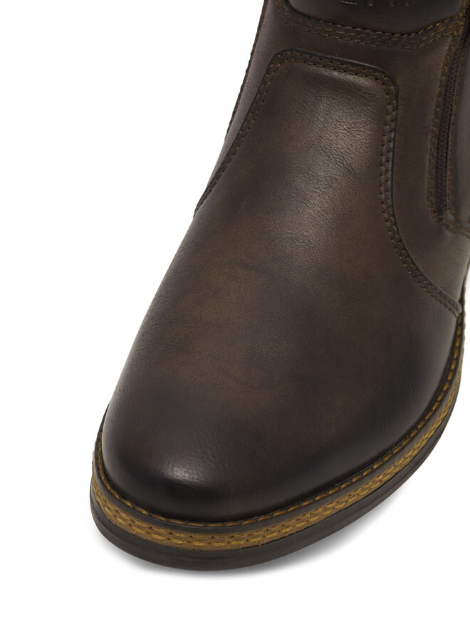 Lanetti Schnürschuhe Lanetti MBS-CARDIFF-10 Braun