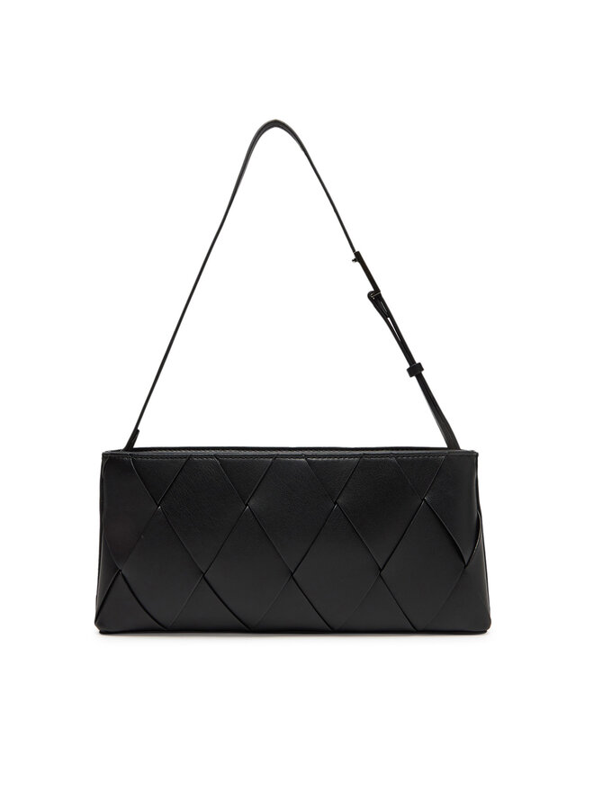 Calvin Klein Τσάντα Calvin Klein Ck Woven Elongated Shoulder Bag K60K612992 Μαύρο