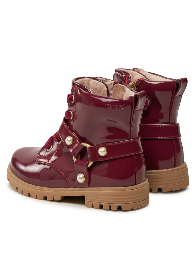 Mayoral Schnürstiefeletten Mayoral 44479 Dunkelrot