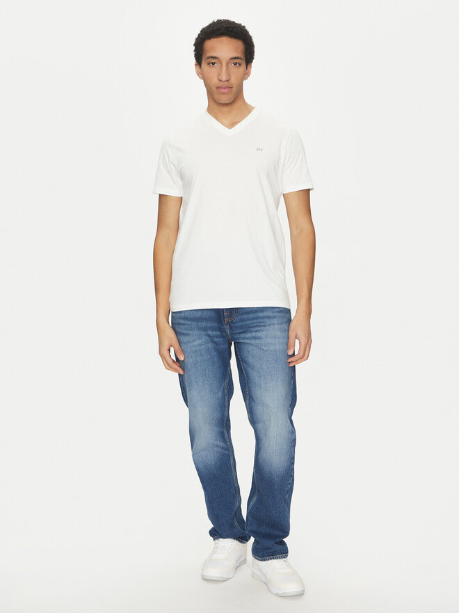 Gap Gap T-Shirt 502020-02 Λευκό Regular Fit