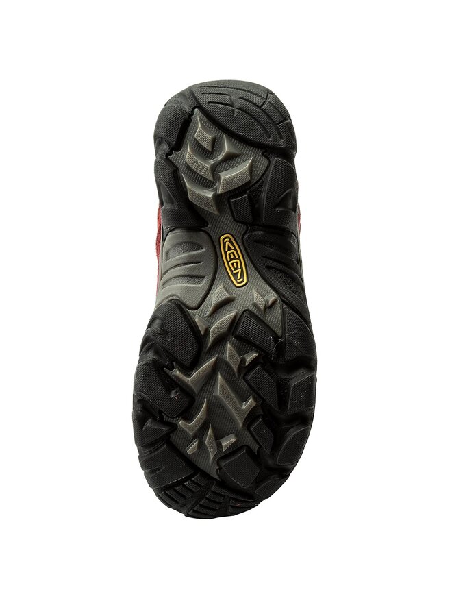 Keen Pārgājienu apavi Keen Wanderer Mid Wp 1014765 Sarkans