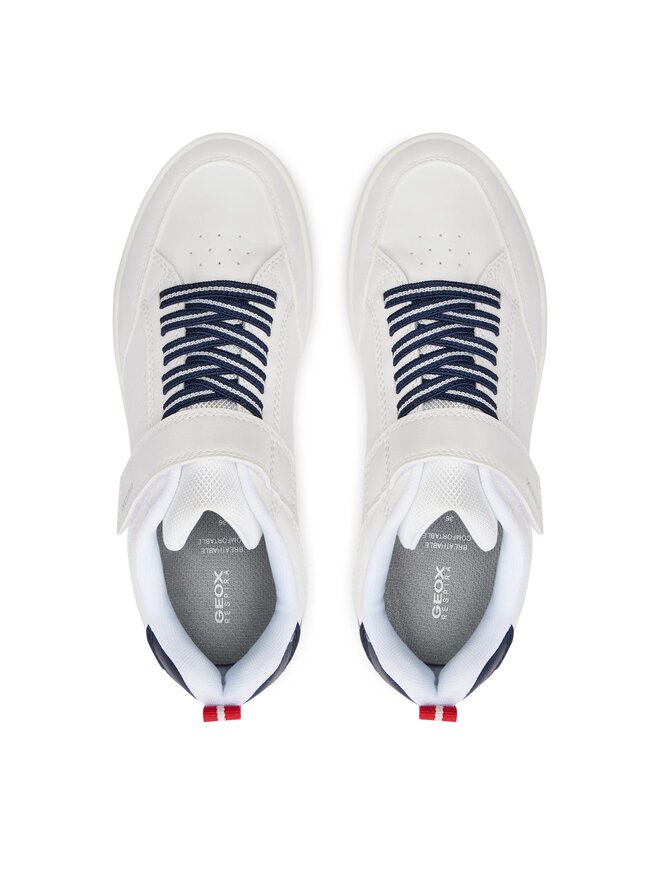 Geox Sneakersy Geox J Washiba Boy J45LQA 05411 C0899 D Biały