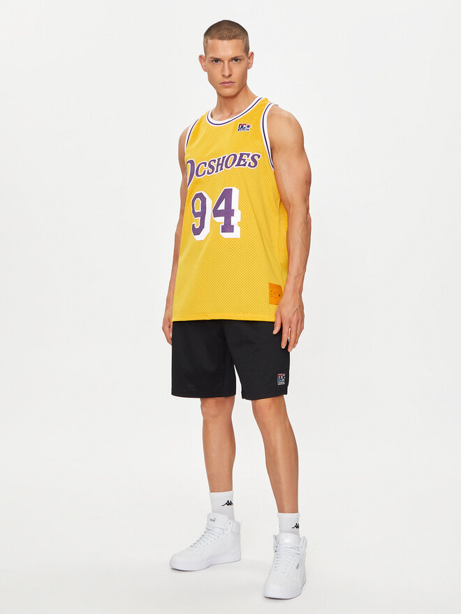 DC DC Trikó Showtime Jersey ADYKT03229 Sárga Regular Fit