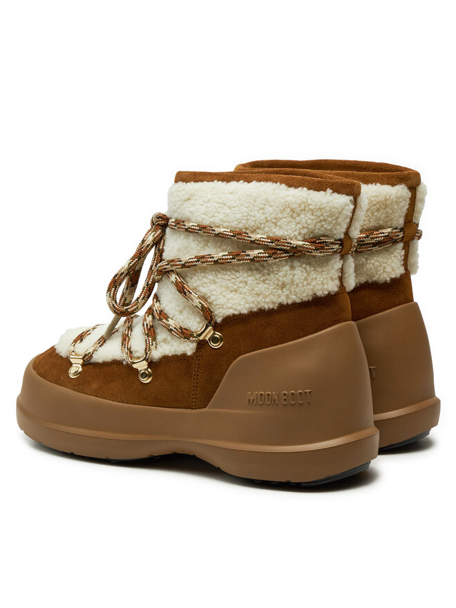 Moon Boot Śniegowce Moon Boot Luna Boot Shearling 80D2480020 Brązowy
