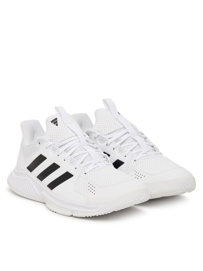 adidas Взуття у спортзал adidas Court Flight Indoor Shoes JR9576 Білий