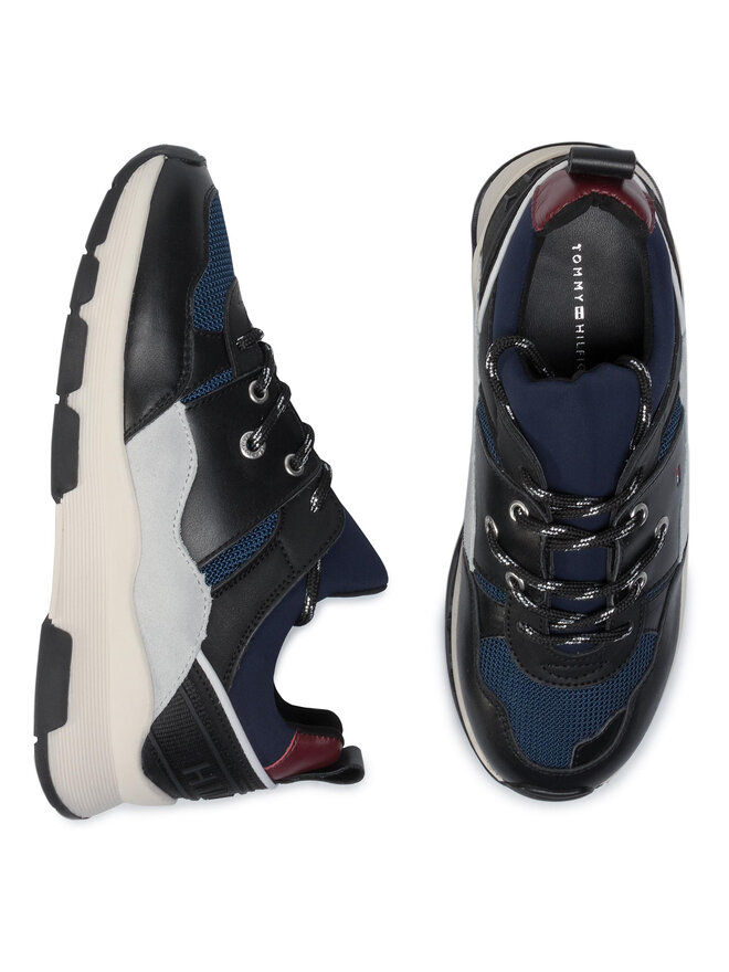 Tommy Hilfiger Sneakers Tommy Hilfiger Sporty Chunky Sneaker FW0FW04294 Dunkelblau
