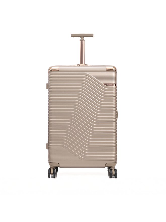 Semi Line Голям куфар Semi Line T5808-5 Златист