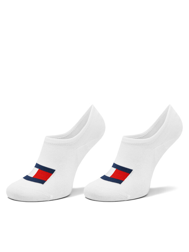 Tommy Hilfiger Kotníkové ponožky Unisex Tommy Hilfiger 701228224 Bílá