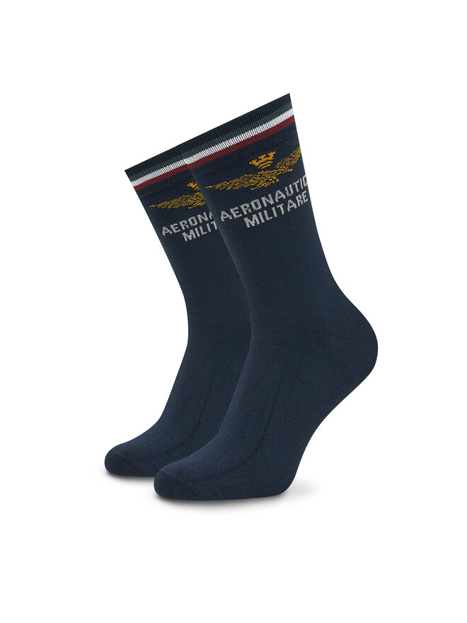 Aeronautica Militare Hohe Herrensocken Aeronautica Militare 252CZ0012UL00499 Dunkelblau