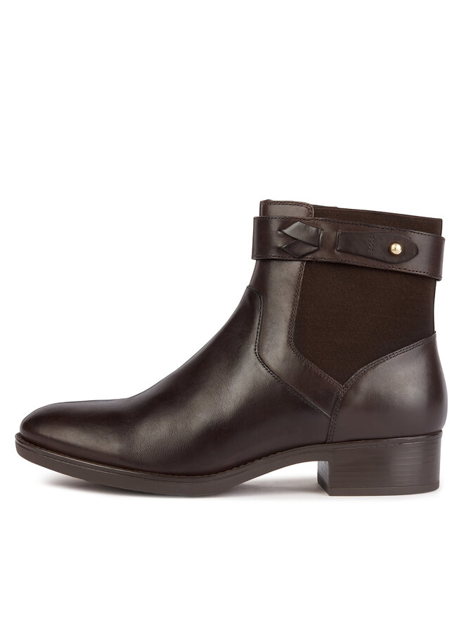 Geox Īsie zābaki Geox D Felicity D36G1F 043NH C6009 Brūns