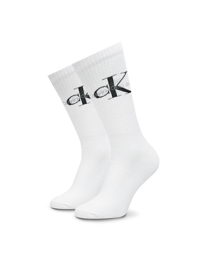 Calvin Klein Sada 4 párů pánských vysokých ponožek Calvin Klein 701229453 Barevná