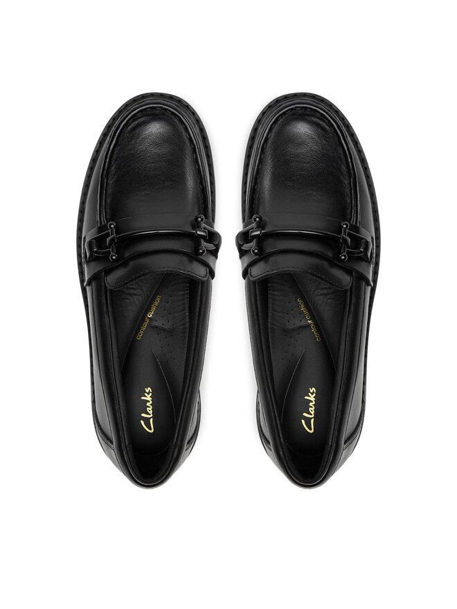 Clarks Loafers Clarks Orianna Bit 261748084 Μαύρο
