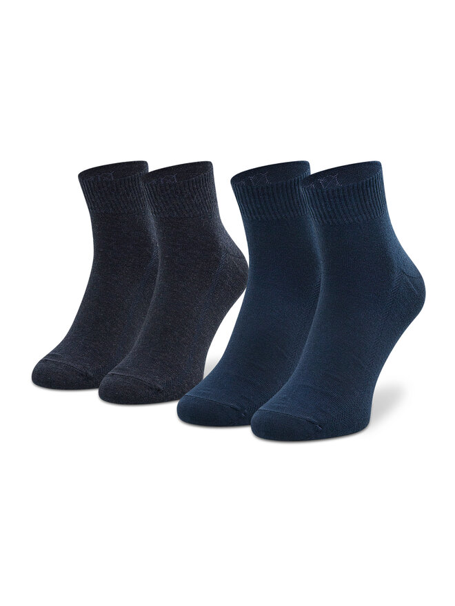 Levi's® Set od 2 para muških visokih čarapa Levi's® 993052001 Tamnoplava