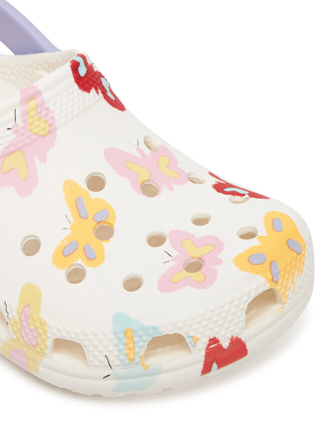 Crocs Шльопанці Crocs Classic Butterfly Graphic Clog 211255 Кольоровий