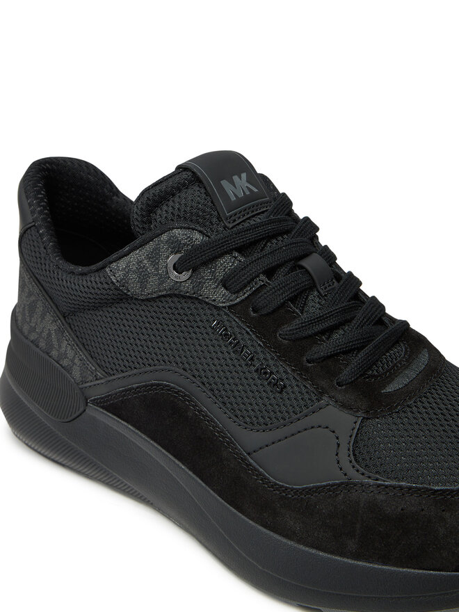 MICHAEL Michael Kors Αθλητικά MICHAEL Michael Kors Trevor Mixed-Media Trainer 42F4TRFS7D Μαύρο