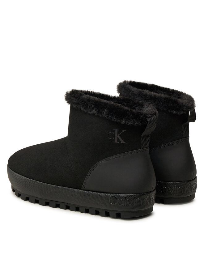 Calvin Klein Jeans Papucs Calvin Klein Jeans Home Anke Slipper YW0YW01592 Fekete
