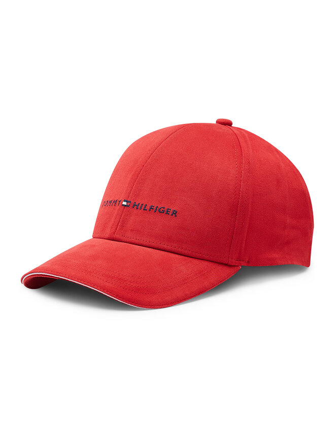 Tommy Hilfiger Шапка с козирка Tommy Hilfiger Corporate AM0AM10536 Червен