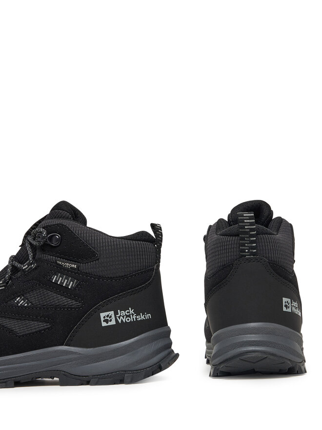 Jack Wolfskin Trekking Jack Wolfskin Vojo Tour Texapore Mid A64104 Crna