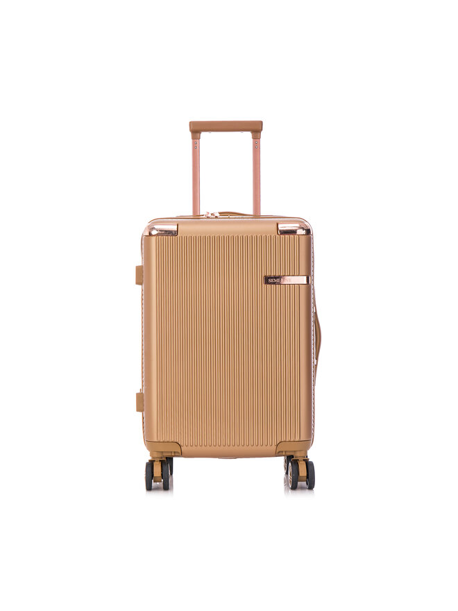 Semi Line Βαλίτσα Καμπίνας Semi Line T5663-3 Χρυσό