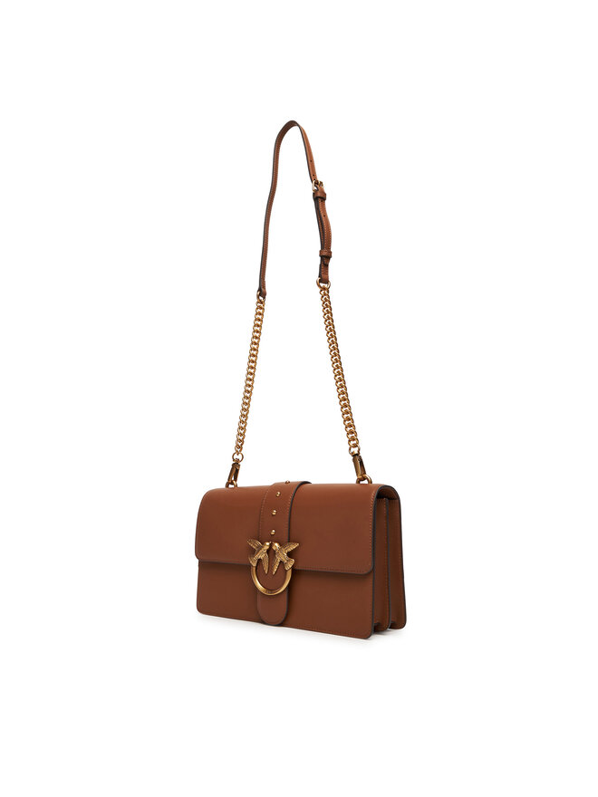 PINKO Τσάντα PINKO Love One Classic ST.CL Al 25-26 PLTT 105857 A0F1 Καφέ