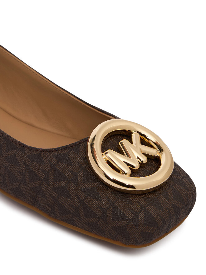 MICHAEL Michael Kors Ballerinas MICHAEL Michael Kors Milan Flex Ballet 40F5MLFP1B Braun