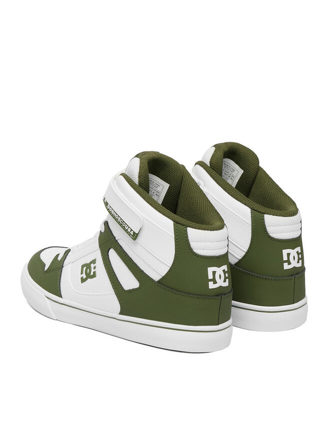 DC Shoes Снікерcи DC Shoes EO-PURE HI TOP EV BOYS DC01795301 Білий