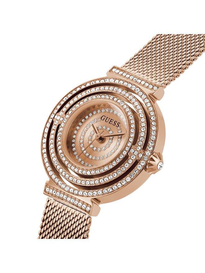 Guess Zegarek Guess GW0550L3 Różowe złoto