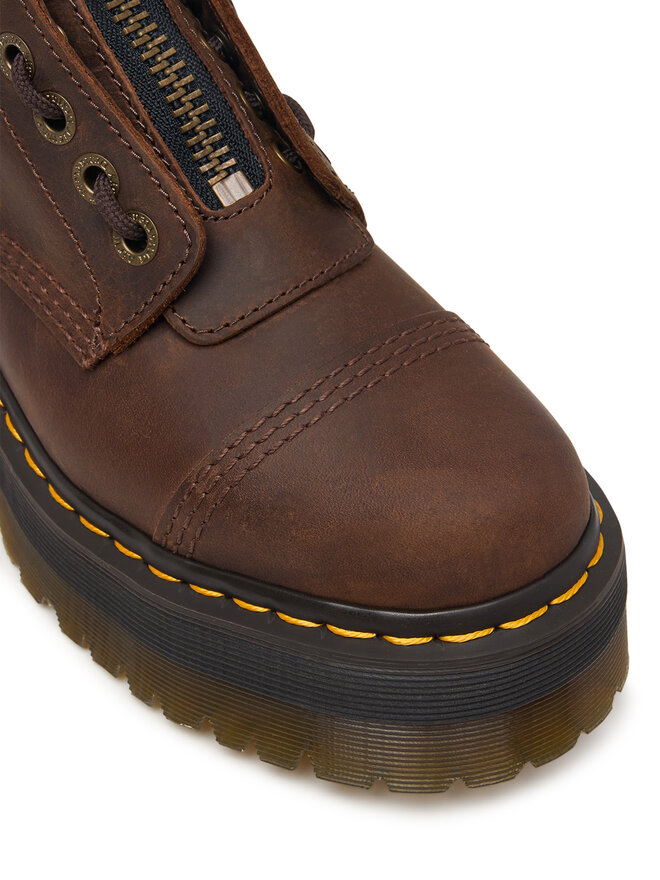 Dr. Martens Schnürstiefel Dr. Martens Crazy Horse DM40910200 Braun