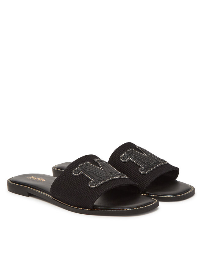 Max Mara Beachwear Παντόφλες Max Mara Beachwear 2516521019600 Μαύρο