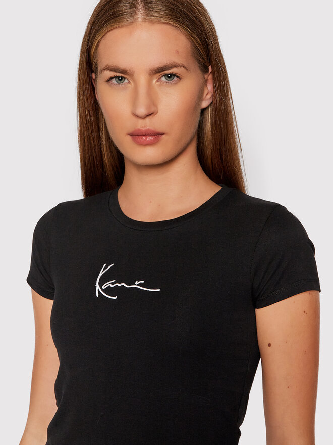 Karl Kani Karl Kani Marškinėliai Small Signature 6138528 Juoda Regular Fit