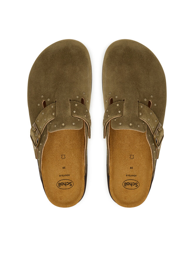 Scholl Шльопанці Scholl Beatriz Clog F00715 Хакі