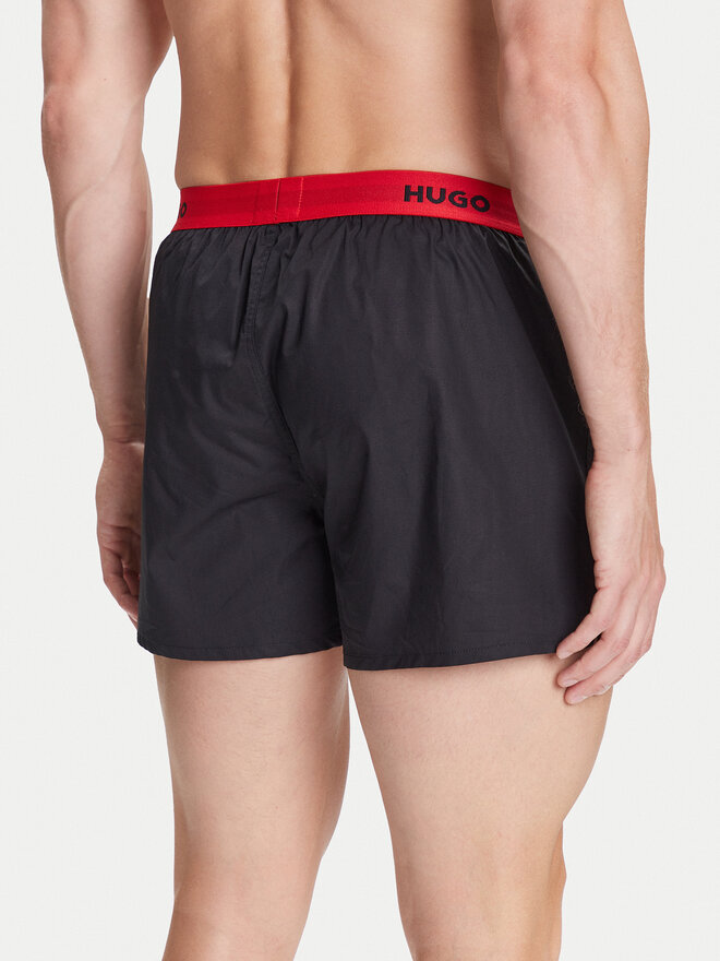HUGO HUGO Pack de 3 bóxers 50532565 Negro