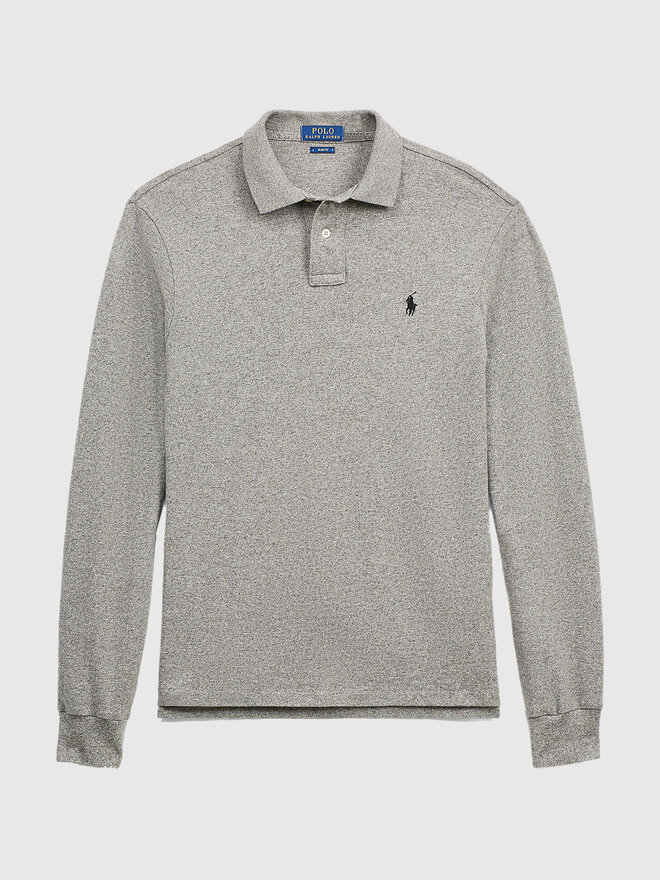 Polo Ralph Lauren Polo Ralph Lauren Polo marškinėliai 710681126003 Pilka Slim Fit