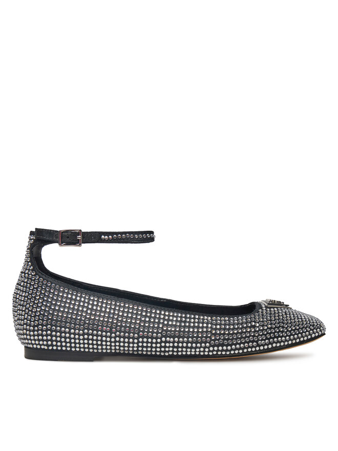 Guess Μπαλαρίνες Guess FLPLVS SAT02 Μαύρο