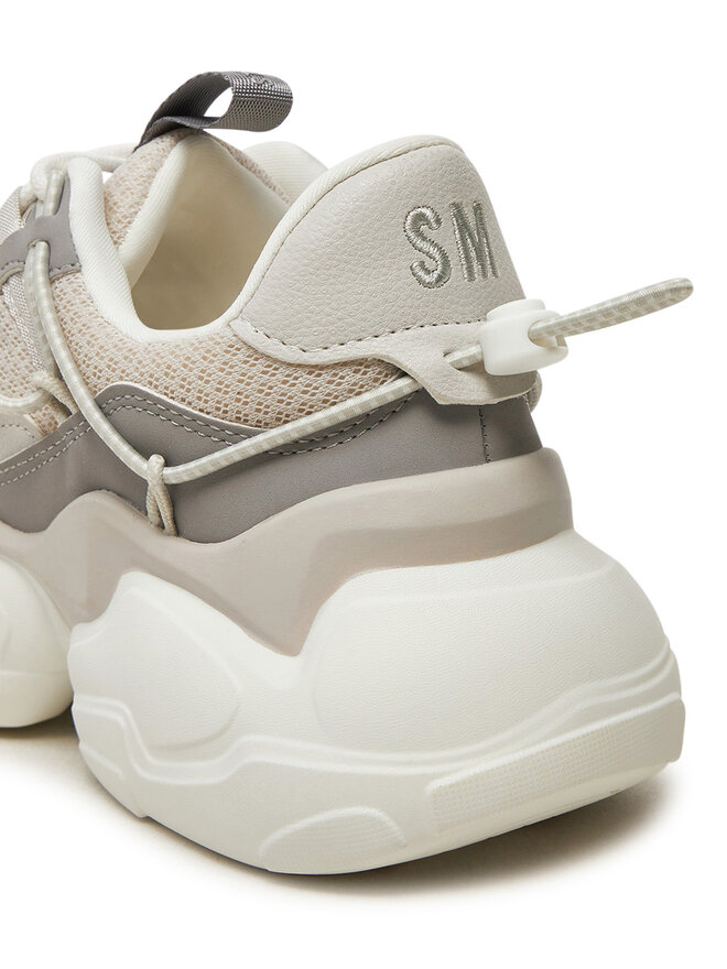Steve Madden Сникърси Steve Madden Spectator SM11002961 Сив