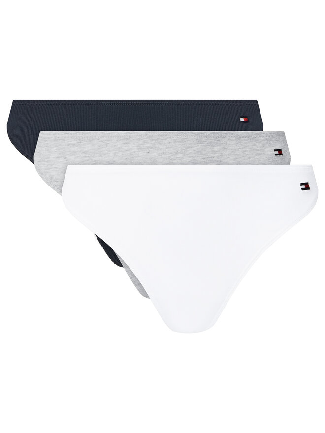 Tommy Hilfiger Tommy Hilfiger Komplektas: 3 siaurikių poros UW0UW05752 Spalvota