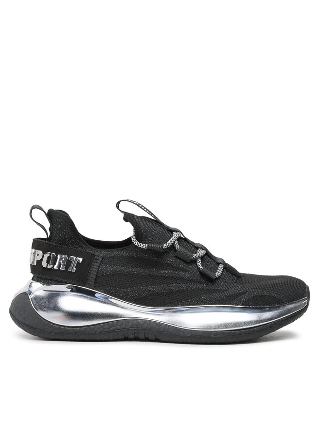 Plein Sport Sneakersy Plein Sport The Iron Tiger Gen.X.02 SACS USC0429 STE003N Czarny