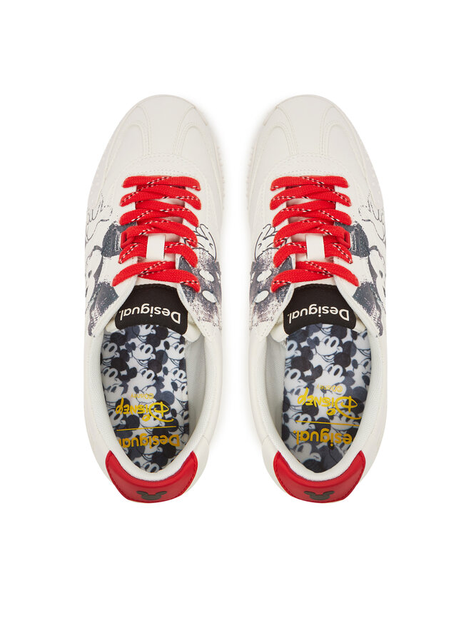 Desigual Sneakersy Desigual 25SSKP06 Bílá