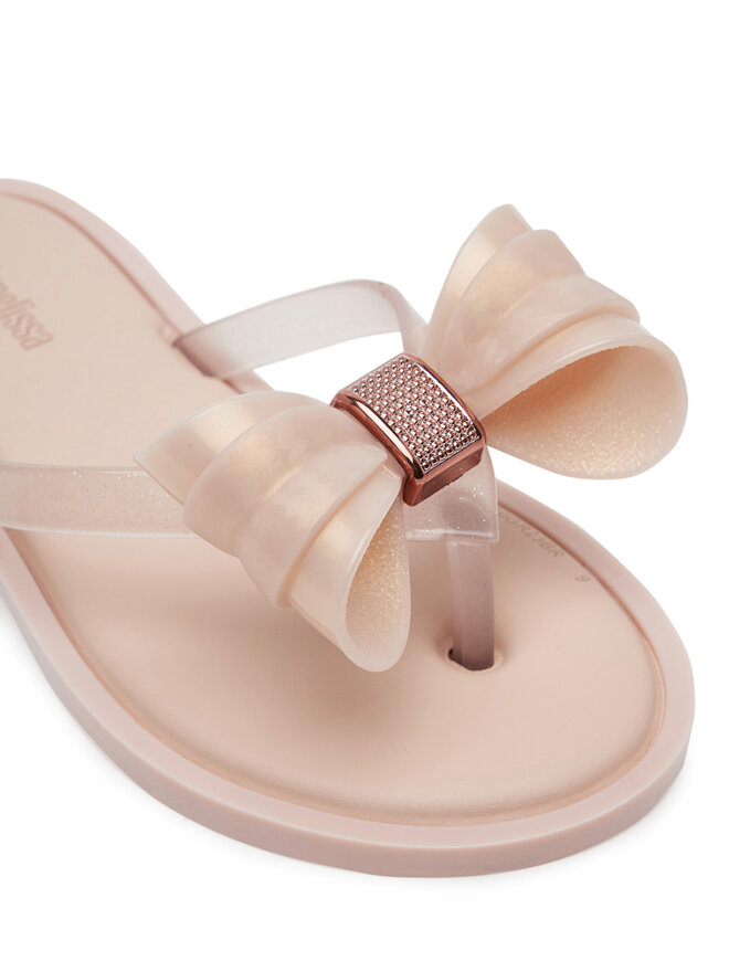 Melissa Japonki Melissa Mini Melissa Flip Flop Iv Inf 35749 Beżowy