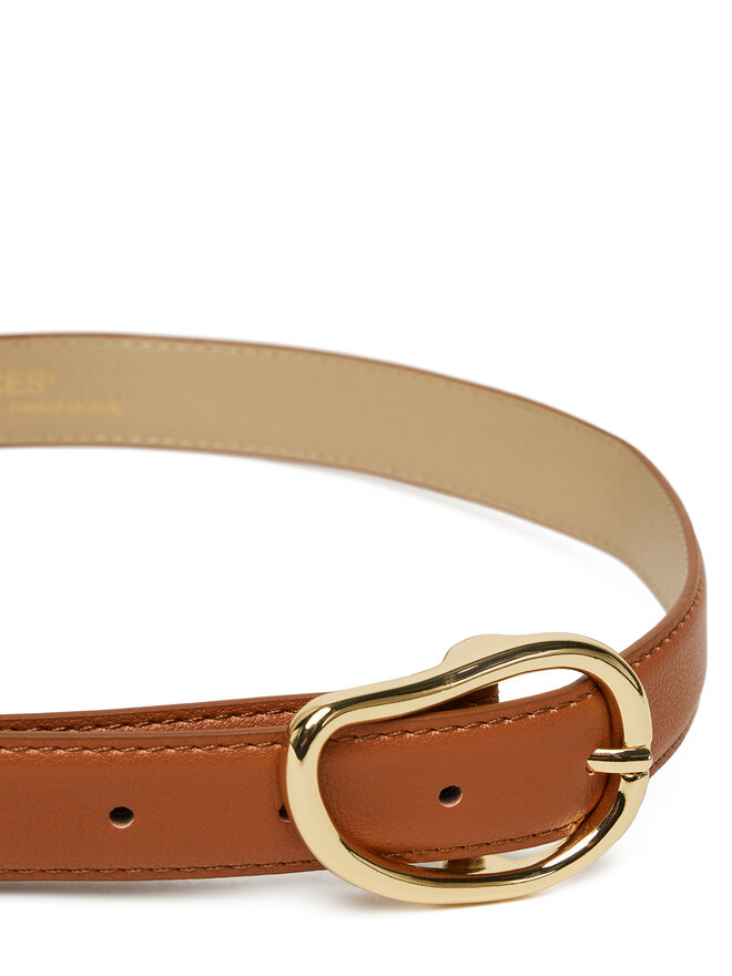 Pieces Női öv Pieces Pcsigne Jeans Belt 17156585 Barna