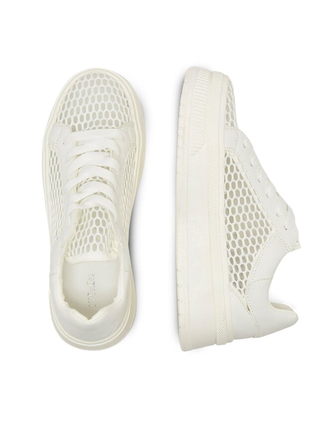 DeeZee Sneakersy DeeZee WS1004-04 Biela