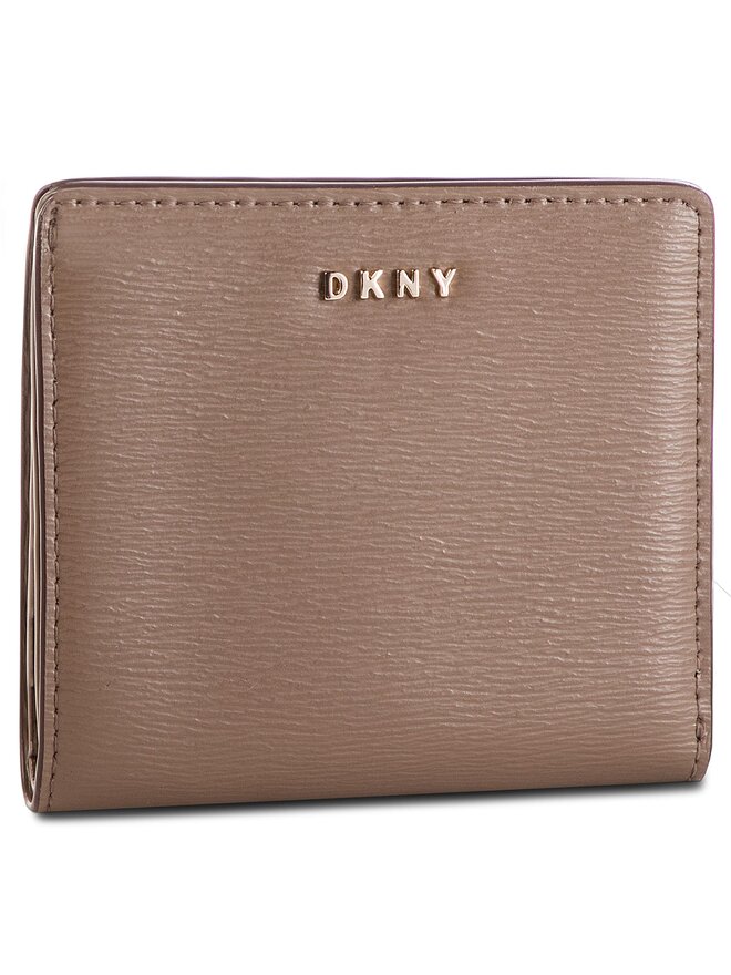 DKNY Malá dámská peněženka DKNY Bryant Bifold Wallet R83Z3657 Hnědá