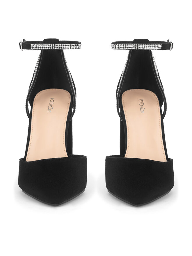 DeeZee Czółenka DeeZee WSS20601-01 Czarny