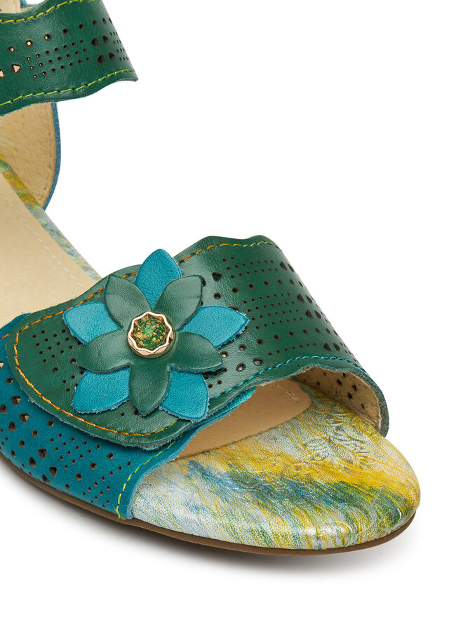 Laura Vita Sandalen Laura Vita Hucbio 05 Türkisfarben