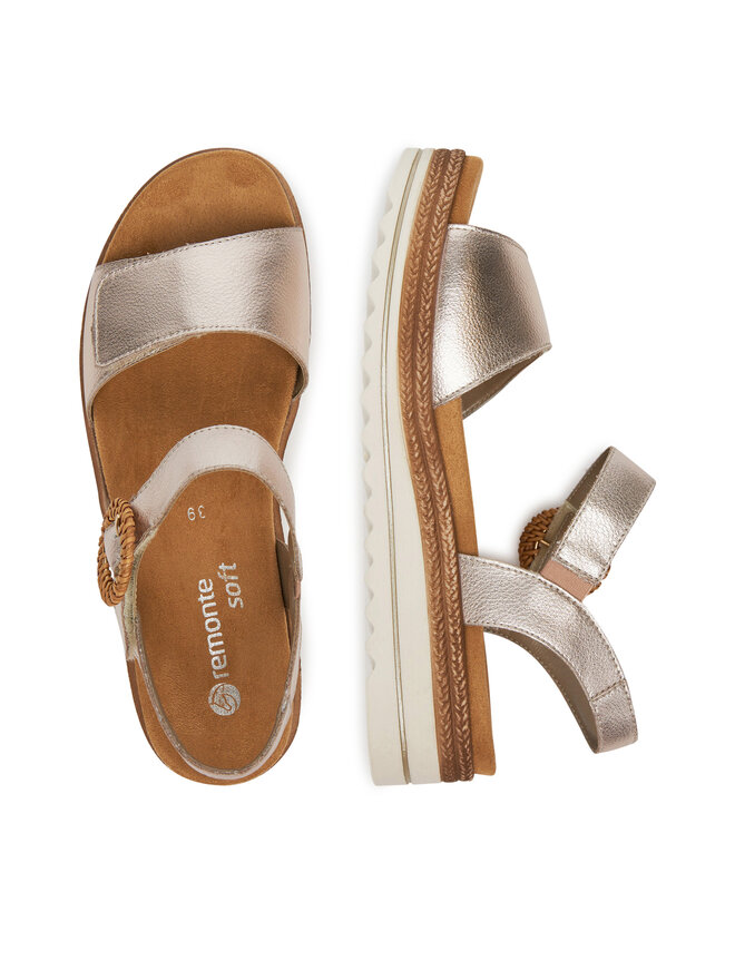 Remonte Sandalen Remonte D0Q52-31 Goldfarben