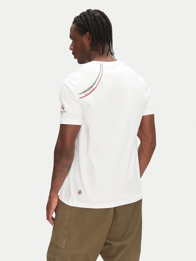 Aeronautica Militare Aeronautica Militare T-Shirt 251TS2401J592 Λευκό Regular Fit