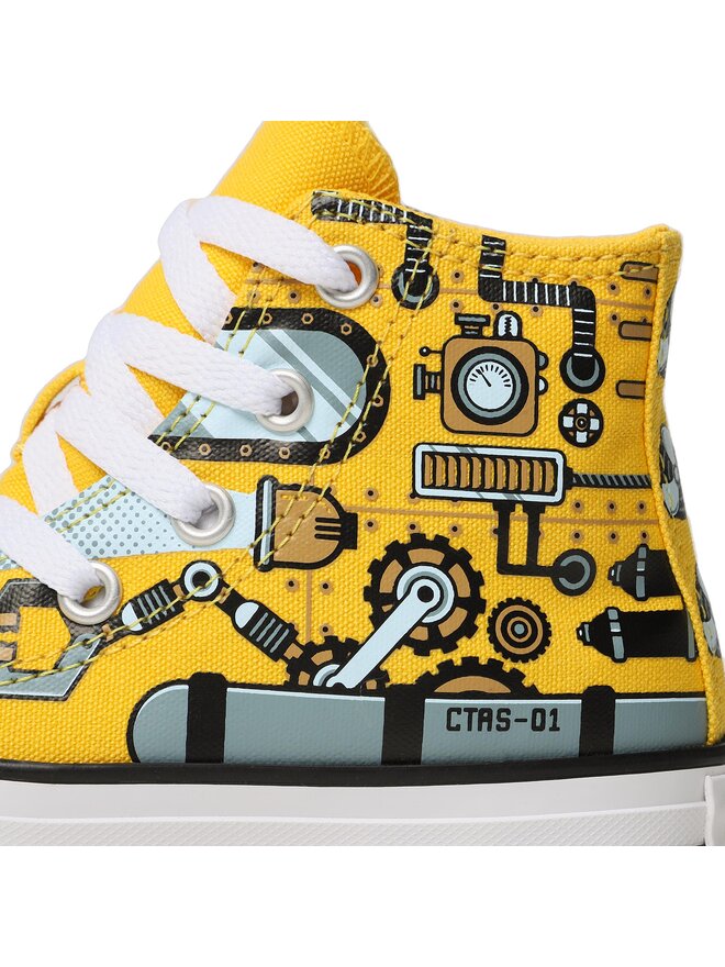 Converse Plátěnky Converse Chuck Taylor All Star Hi A03576C Žlutá