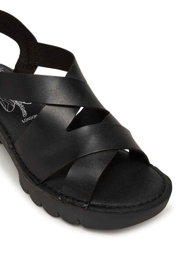 Fly London Sandales Fly London Eriafly P801536000 Melns