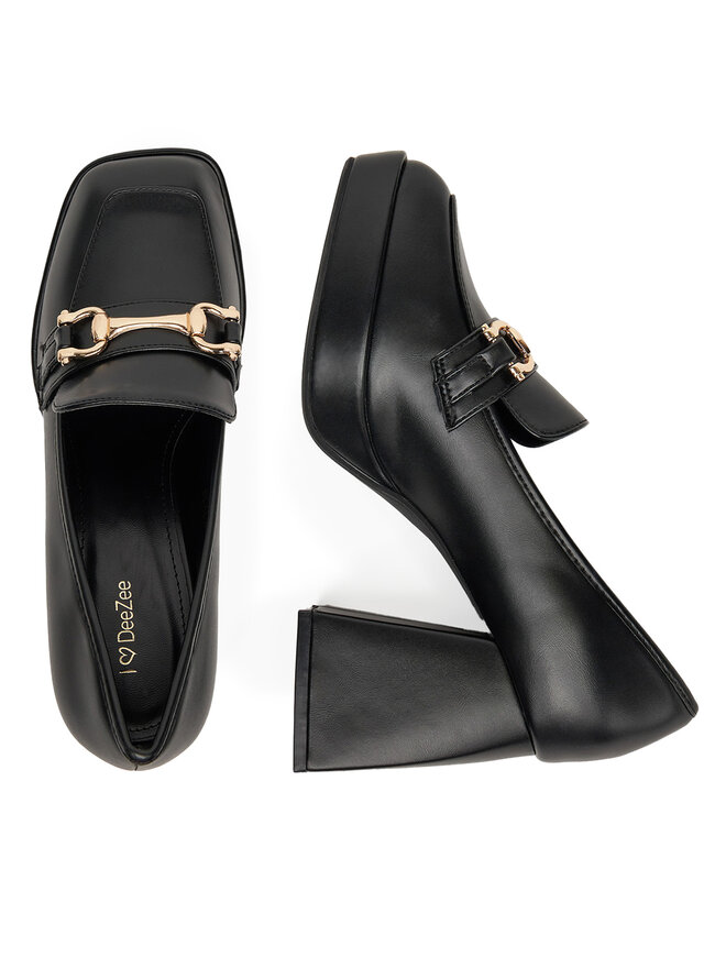 DeeZee Zapatos hasta el tobillo DeeZee 6858 Negro